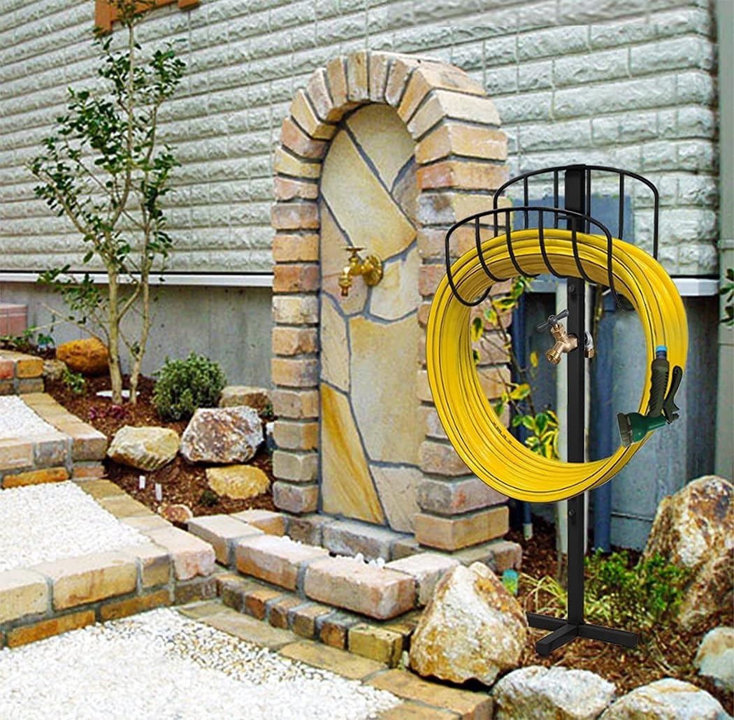 Detalle 2 de Artigarden Garden Hose Holder with Brass Faucet