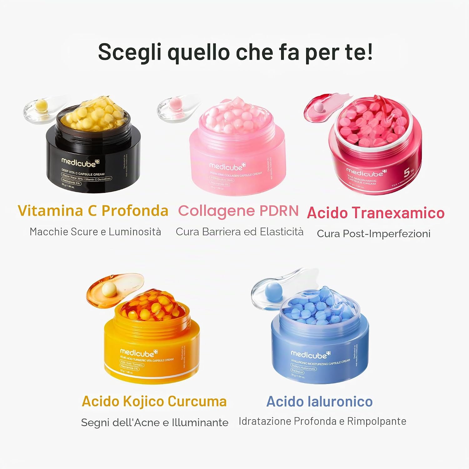 Thumbnail 5 de MEDICUBE Deep Vita C Capsule Cream (55 g) – crema viso con vitamina C