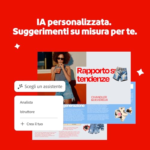 Thumbnail 2 de Adobe Acrobat Studio – Abbonamento 12 mesi: IA Assistant, PDF Spaces e Adobe Express Premium