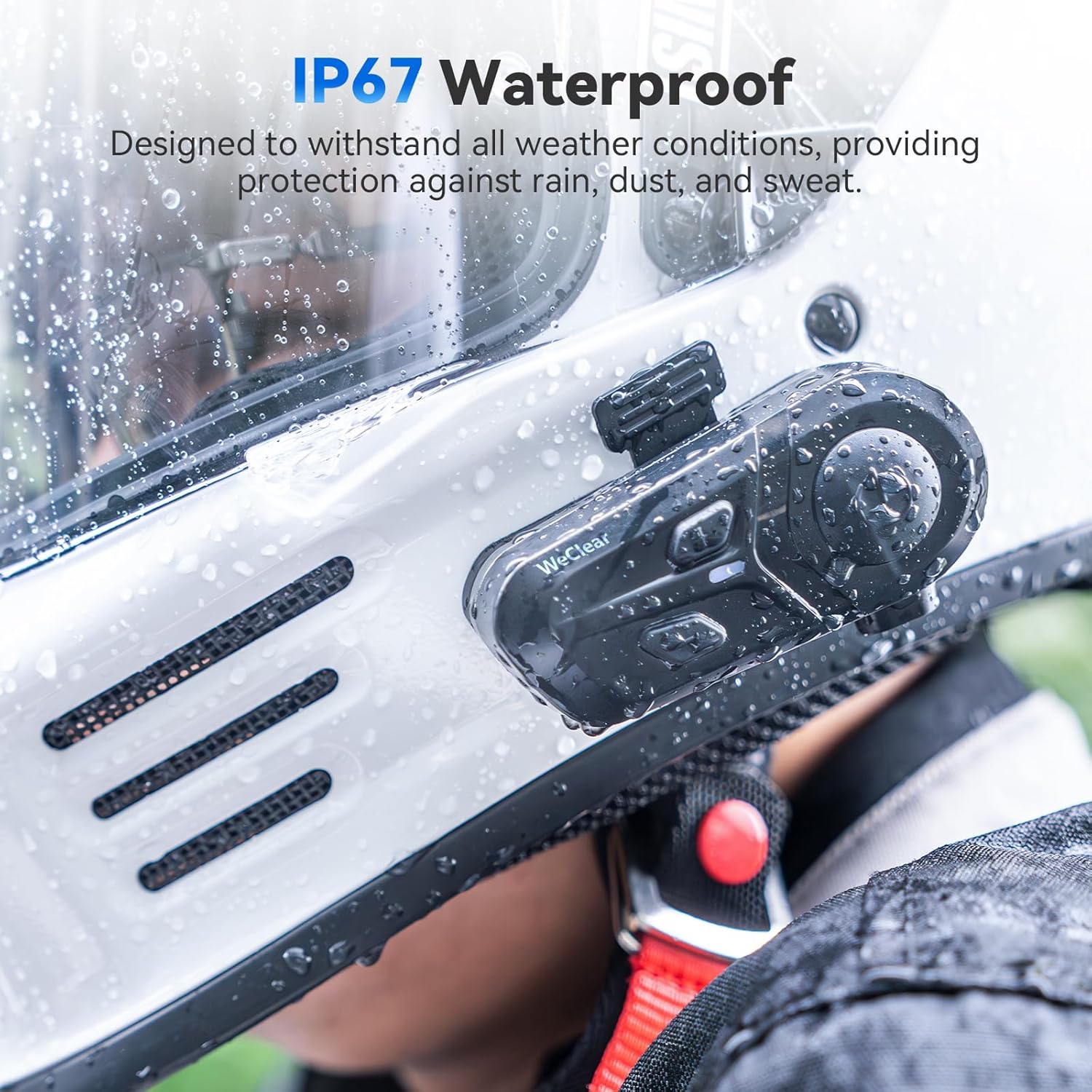 Thumbnail 5 de WeClear L1 Bluetooth motorcycle headset V5.3