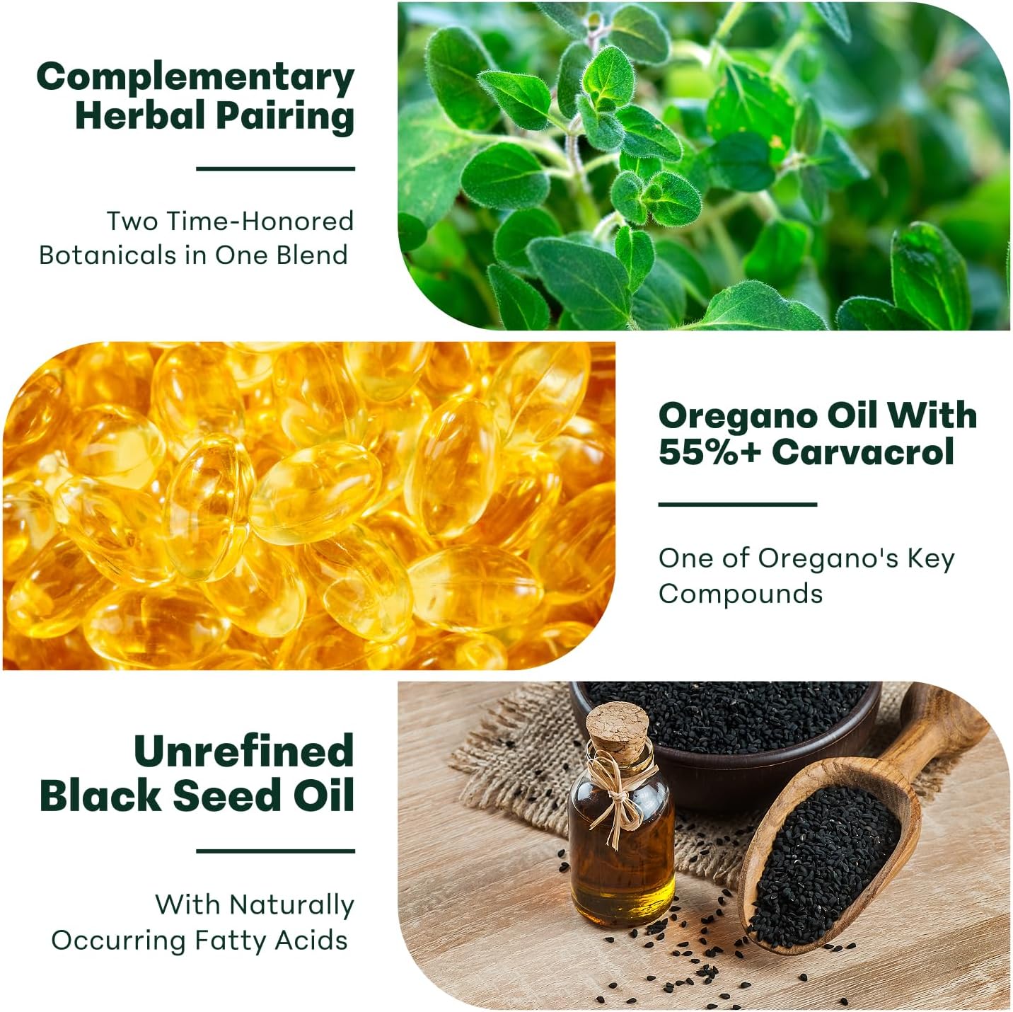 Detalle 2 de Micro Ingredients Oregano Oil Softgels 300-count