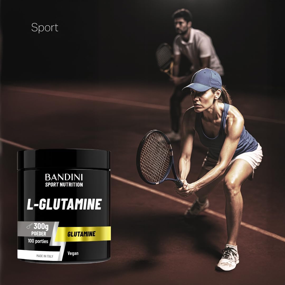 Thumbnail 5 de BANDINI Puur L-Glutamine poeder 300 g, vegan en fijn gedoseerd
