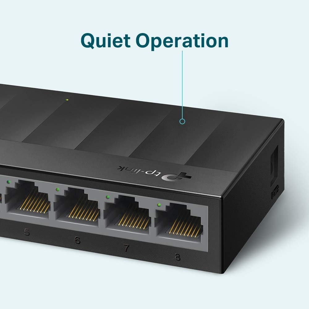 Thumbnail 2 de TP-Link LS1008G Switch Gigabit 8 ports