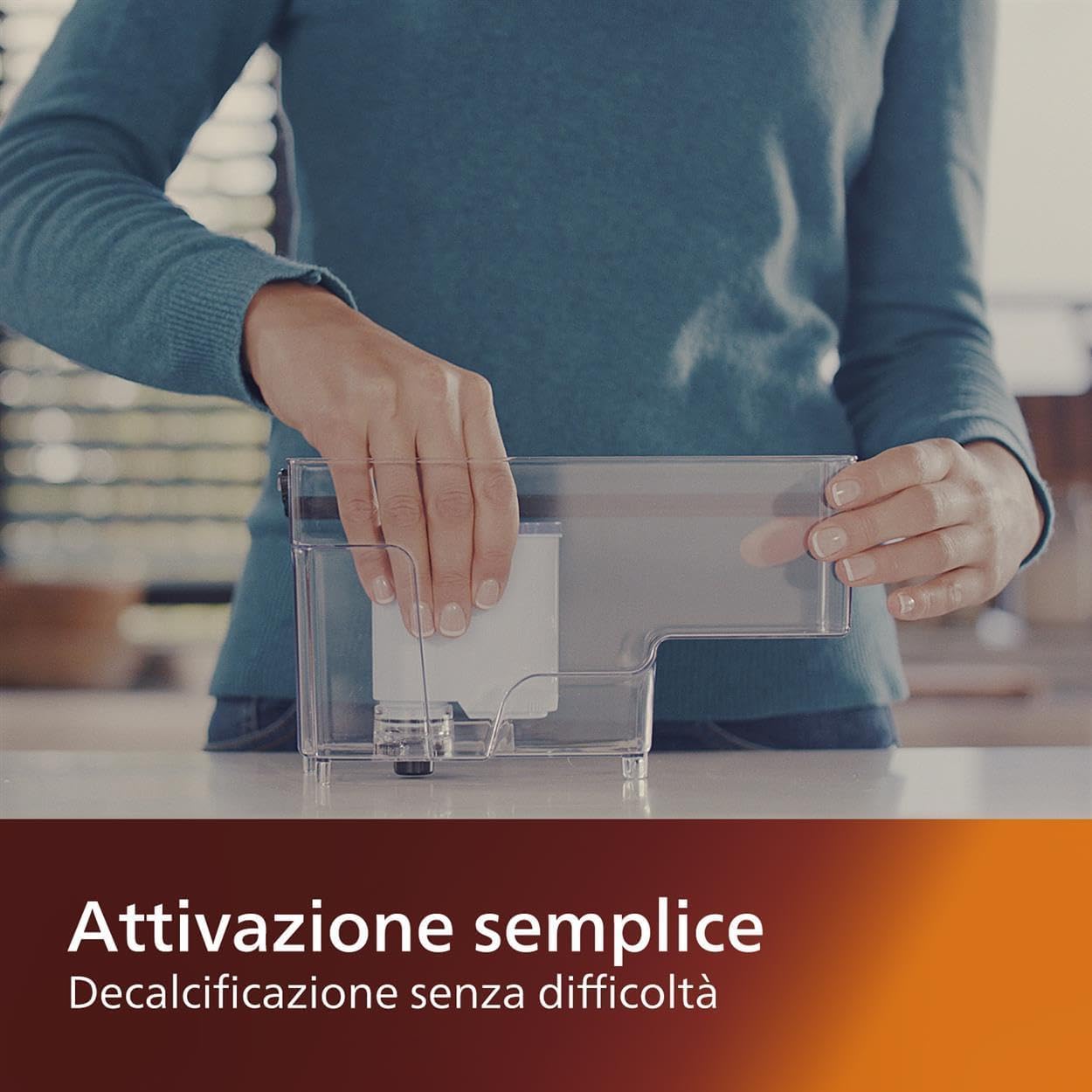 Thumbnail 2 de Philips Filtro dell'acqua AquaClean CA6903/22 (confezione da 2): filtrazione micro-porosa e protezione del calcare per la tua macchina da caffè