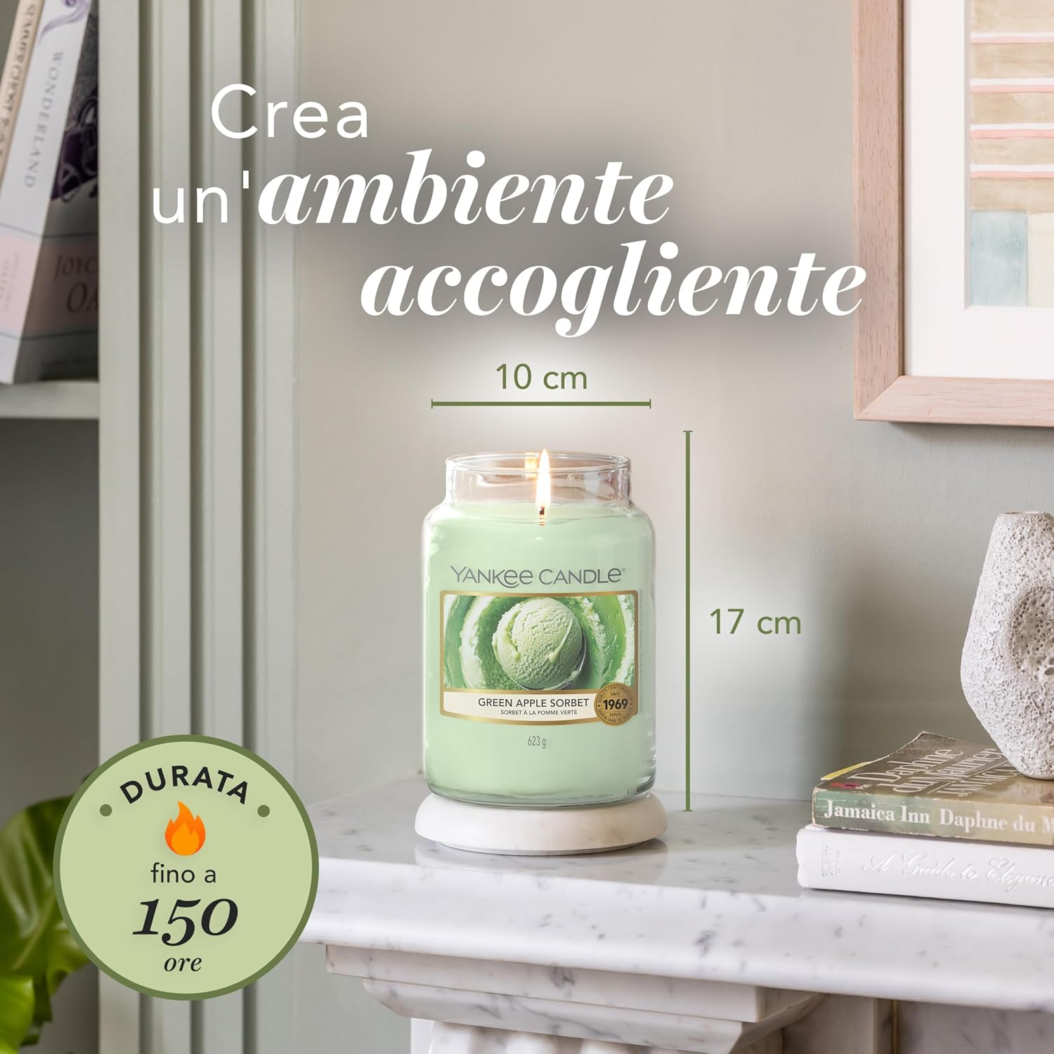 Thumbnail 4 de Yankee Candle Candela Sorbetto 150 ore