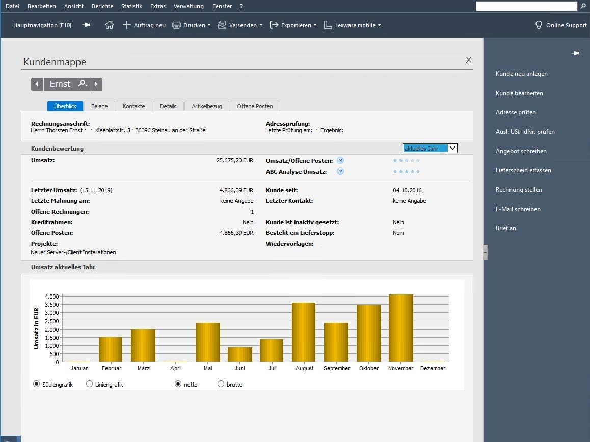 Detalle de Lexware faktura+auftrag Standard 2026 (365 Tage) – einfache Auftrags- und Rechnungs-Software