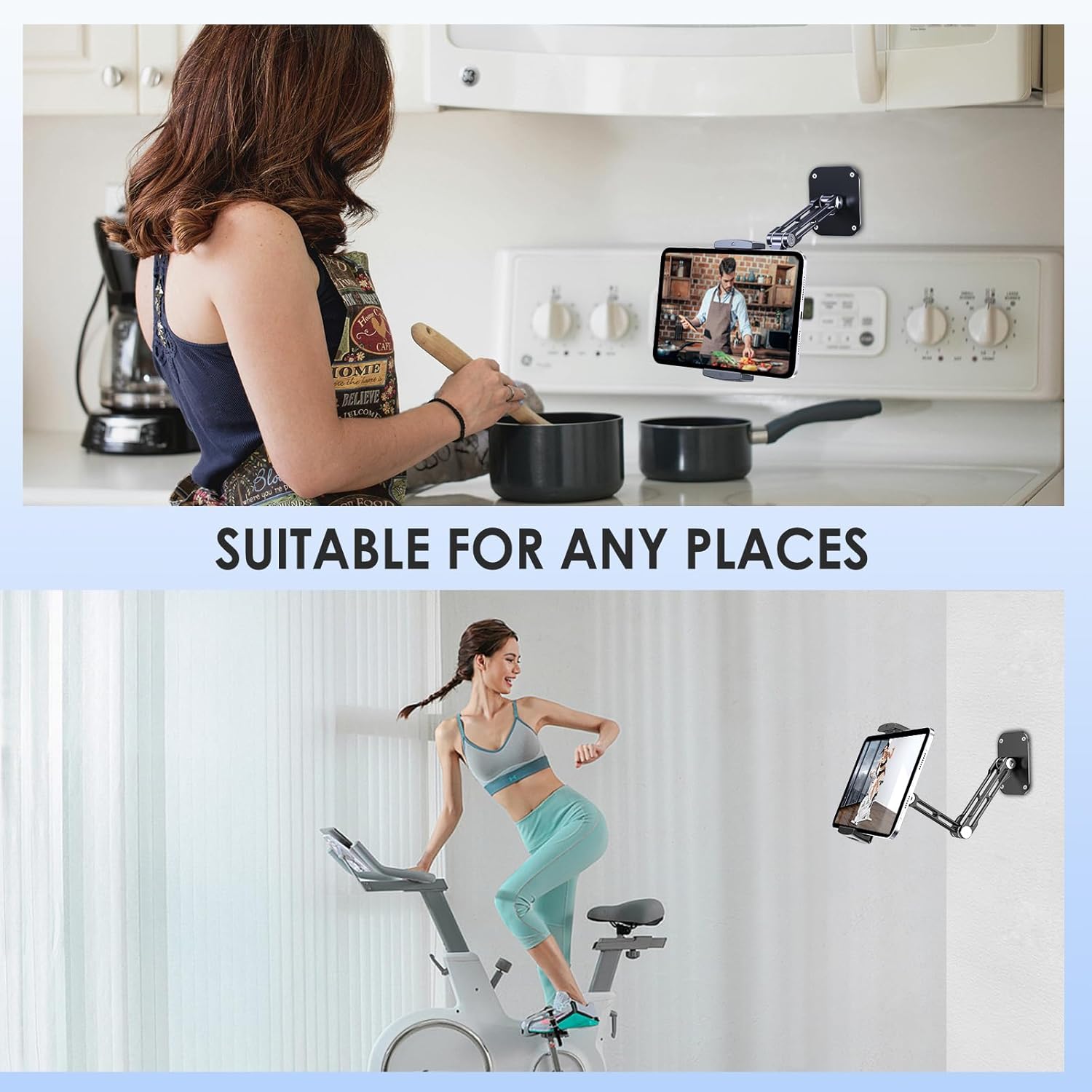 Thumbnail 6 de Lucrave Tablet Wall Mount Holder 360°