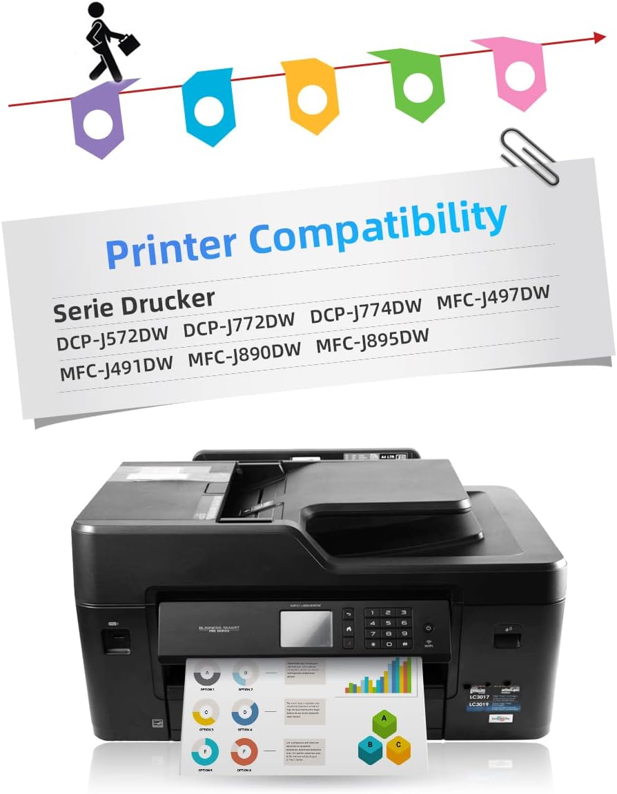 Thumbnail 1 de Q-image LC3213 LC3211 Cartucce d'inchiostro compatibili 6 pezzi 🖨