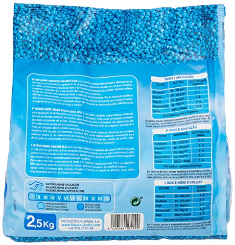Detalle 1 de Flower Nitroflower Abono Polivalente 2,5 kg