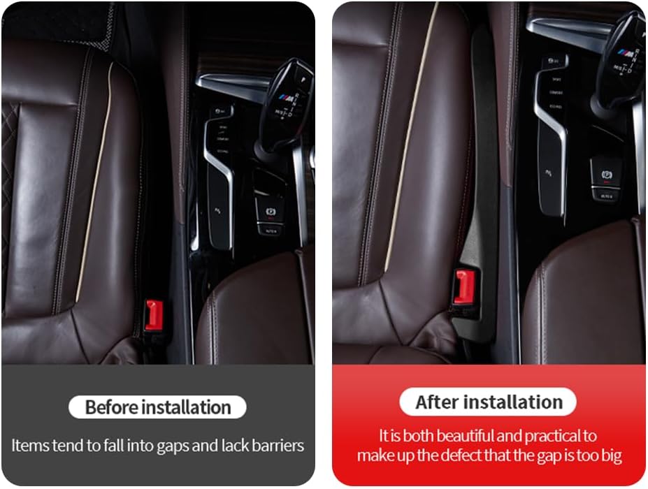 Thumbnail 5 de IHOTDER 2PCS Car Seat Gap Filler 15.7in