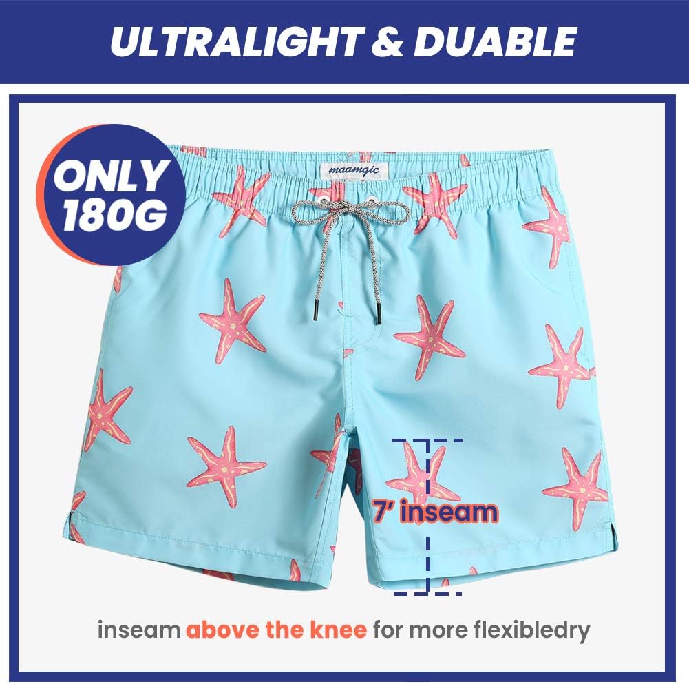 Thumbnail 4 de MaaMgic Men's Quick Dry Swim Shorts