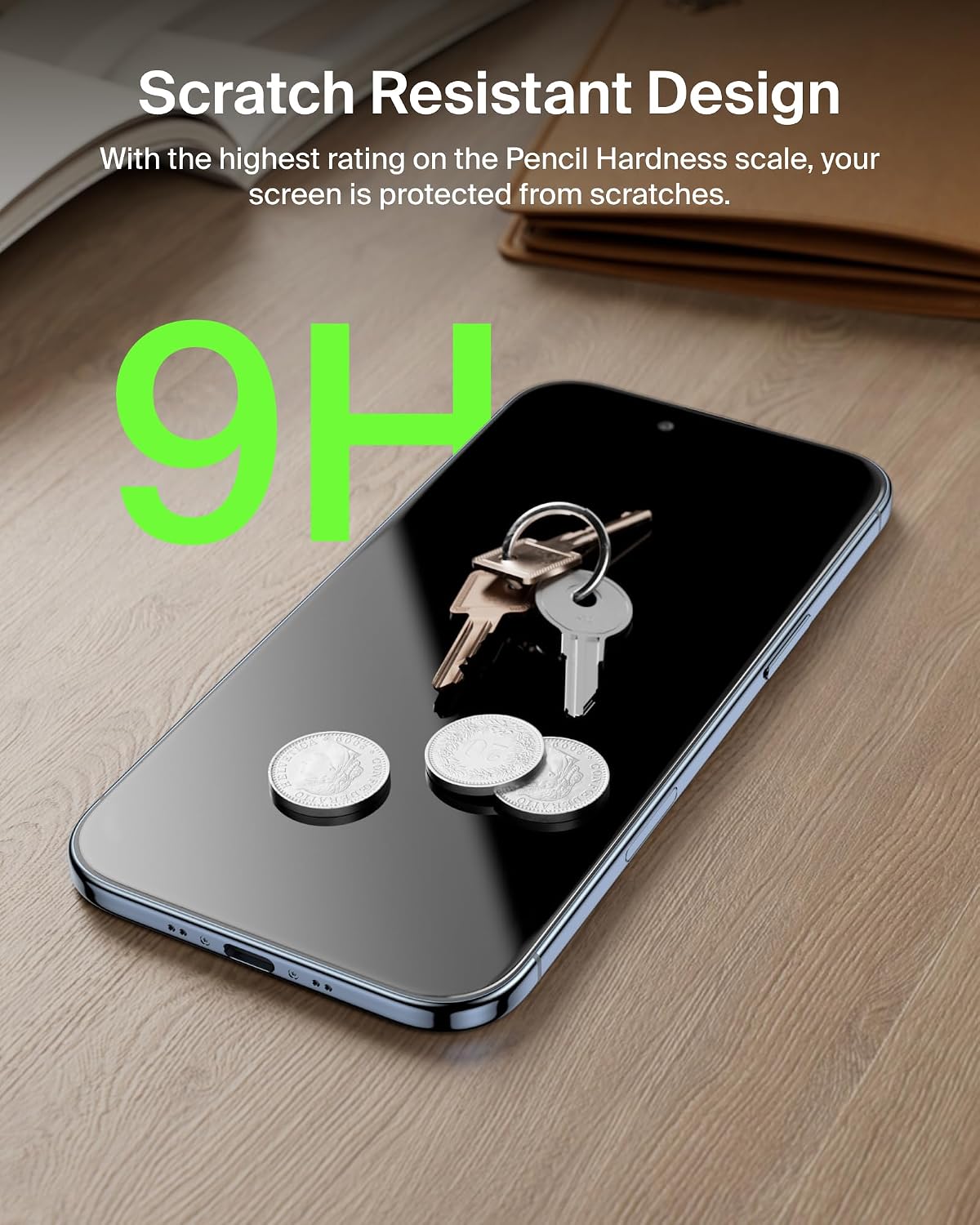 Thumbnail 3 de Belkin ScreenForce InvisiGlass Privacy iPhone Protector