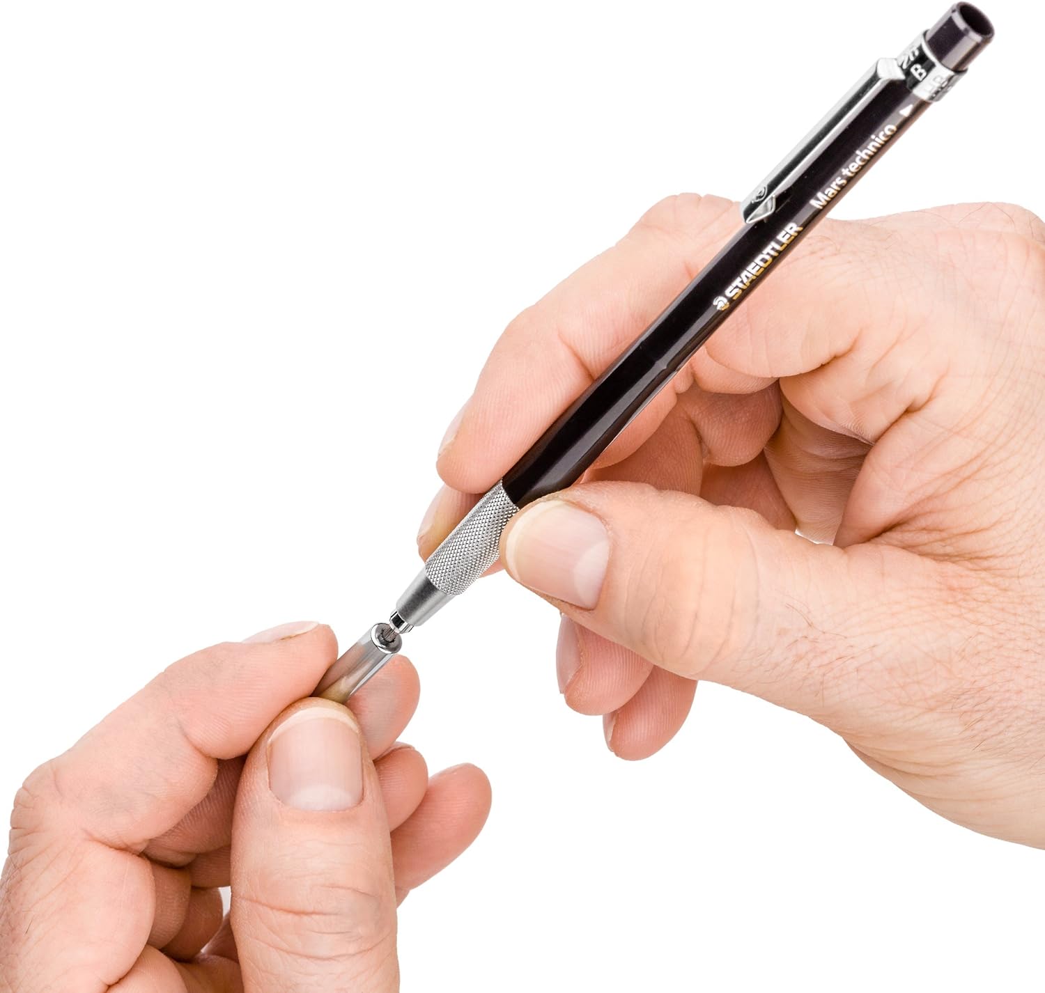Thumbnail 4 de Staedtler Mars Technico - Portamine 2 mm con temperamine integrato e gomma da cancellare, set completo per disegno e scrittura