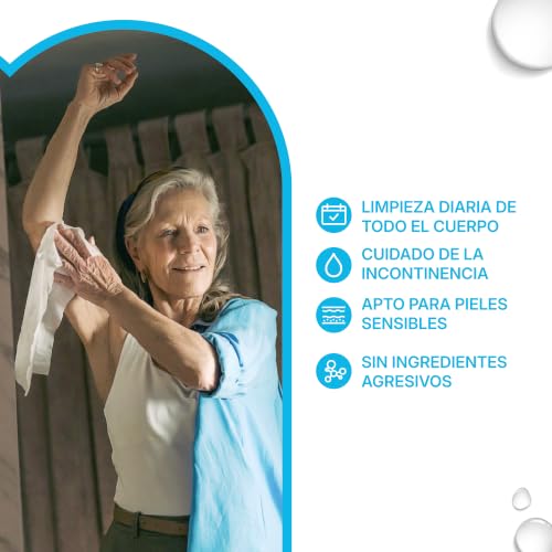 Detalle de WaterWipes Sensitive+ Body & Intimate XL Wipes: higiene suave para pieles sensibles