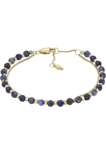 Fossil JF04540710 Pulsera All Stacked Up con lapislázuli 💍