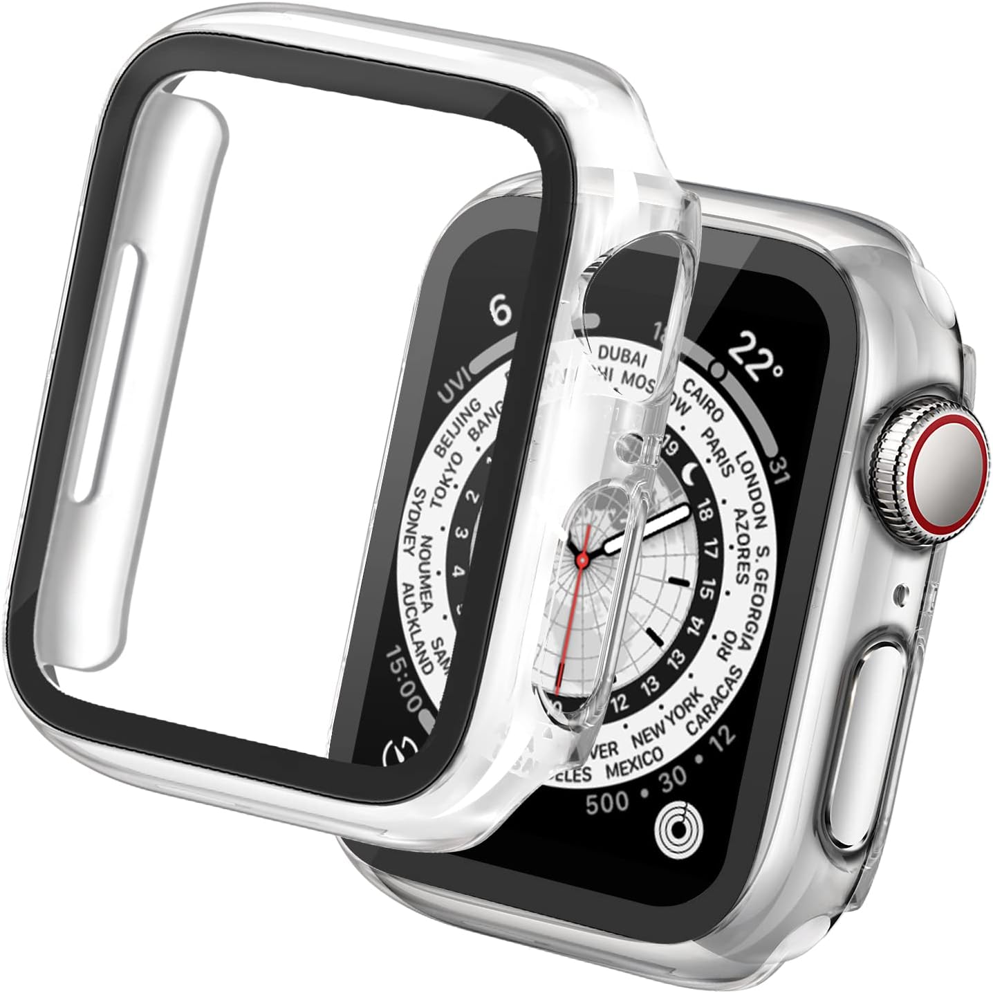 Detalle de Tuocal 2 Pack Hard PC Case for 45mm iWatch