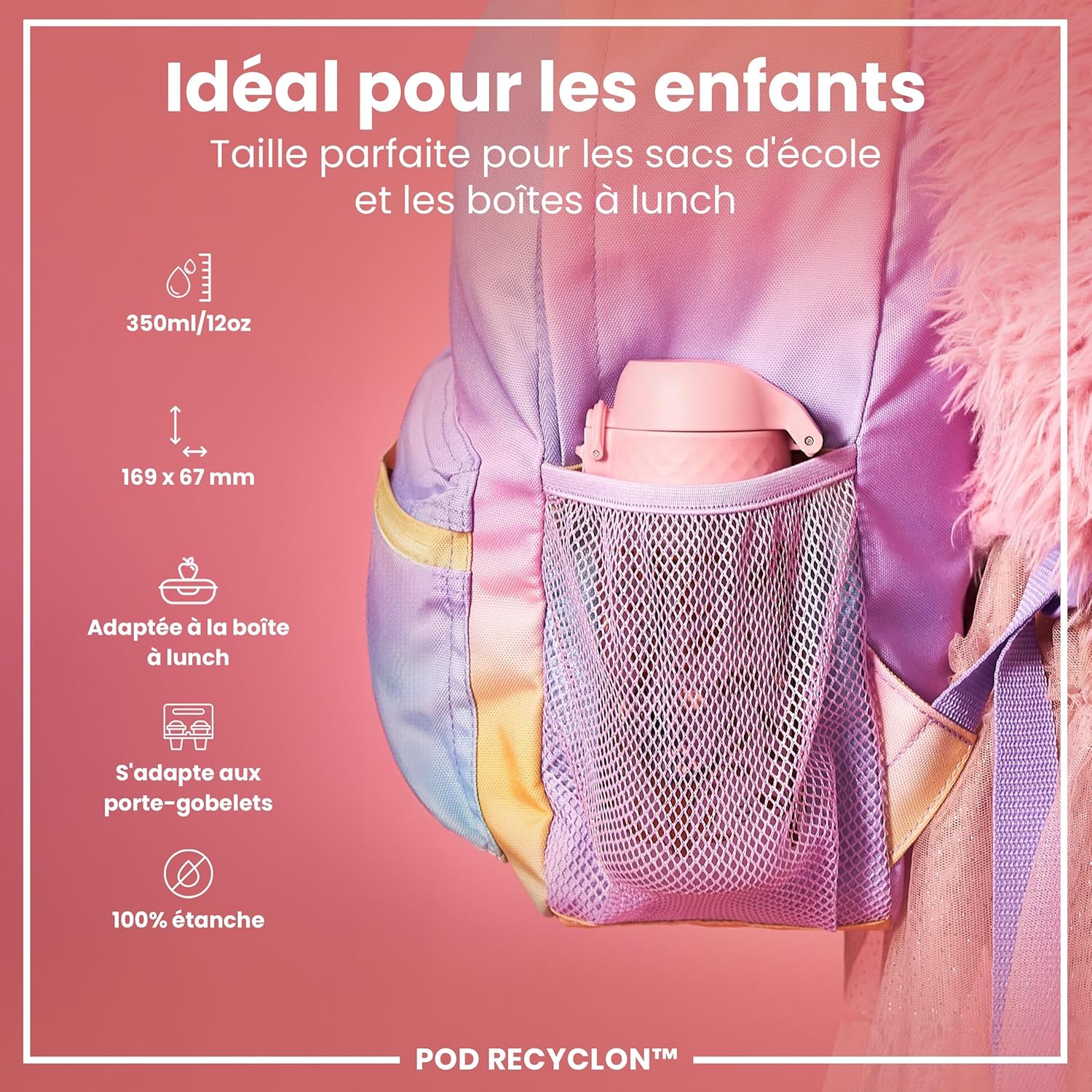 Detalle 2 de Ion8 Gourde enfant 350ml