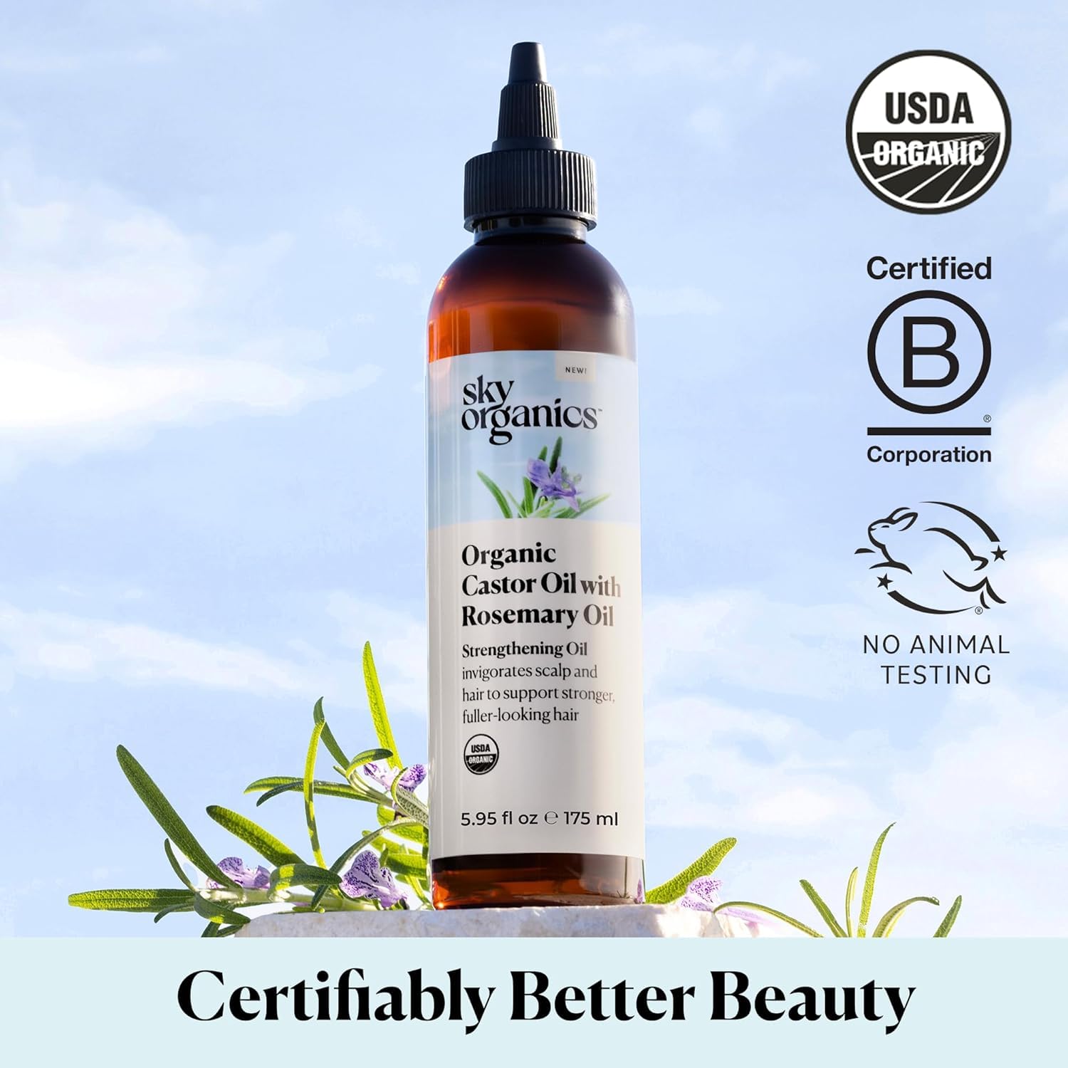 Thumbnail 5 de Sky Organics Castor Oil Strengthening