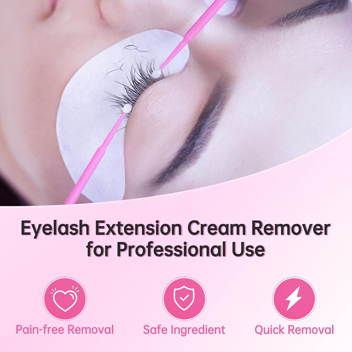 Detalle de Remover Ciglia Extension Beauty7: Crema rimozione ciglia per extension beige 5g