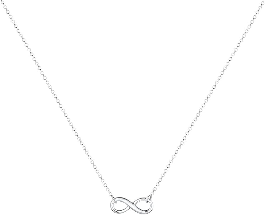Thumbnail 1 de Elli Collar Mujer Infinity 38 cm 925 plata