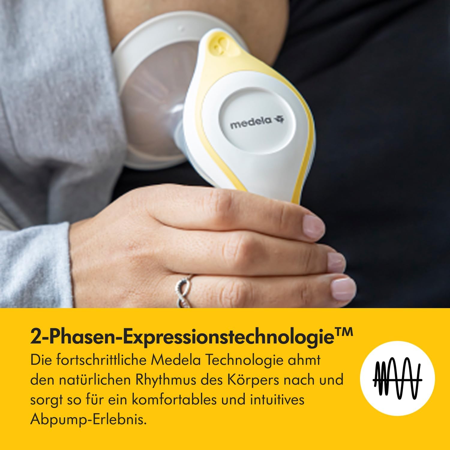 Thumbnail 6 de Medela Harmony Handmilchpumpe – Kompaktes Schweizer Design, 2-Phasen-Expression