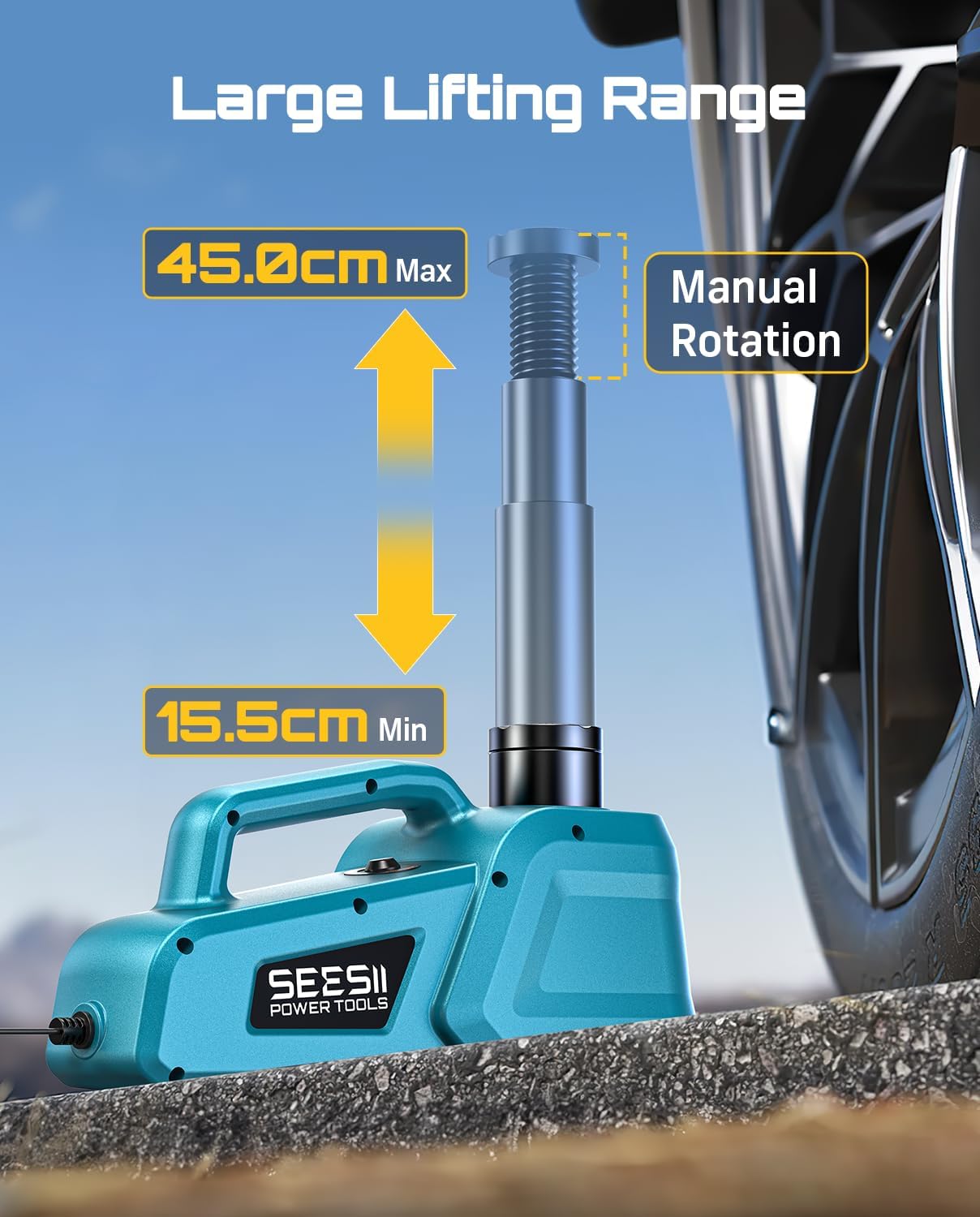 Detalle de SEESII Electric Car Jack 5 Ton lift