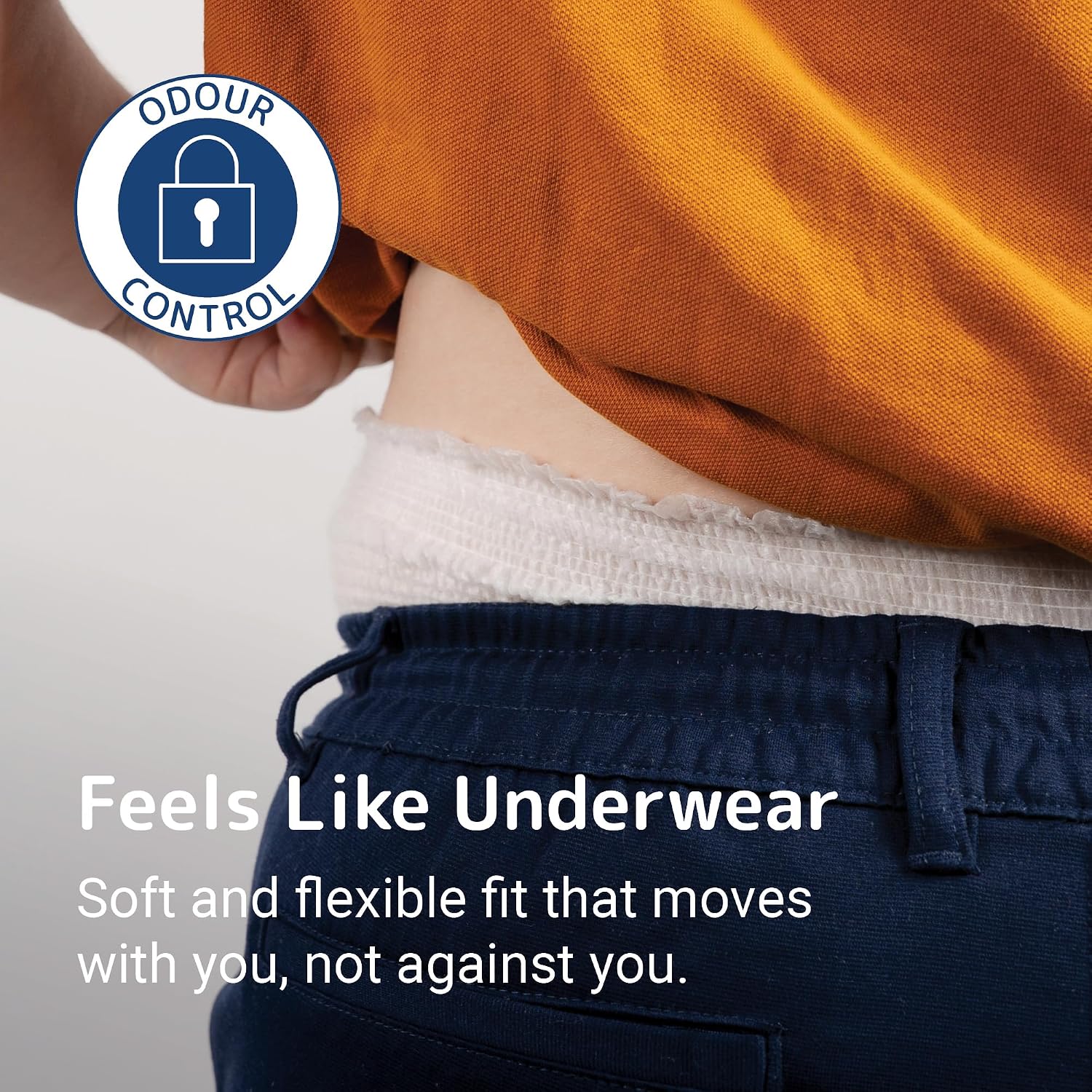 Detalle de Abena Pants Premium Pull-Up Incontinence Pants (XL, 16 pack) – Eco-Labelled, breathable and secure
