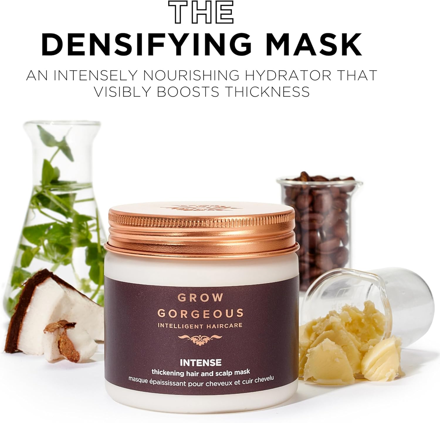 Thumbnail 3 de Grow Gorgeous Intense Thickening Hair and Scalp Mask 200ml