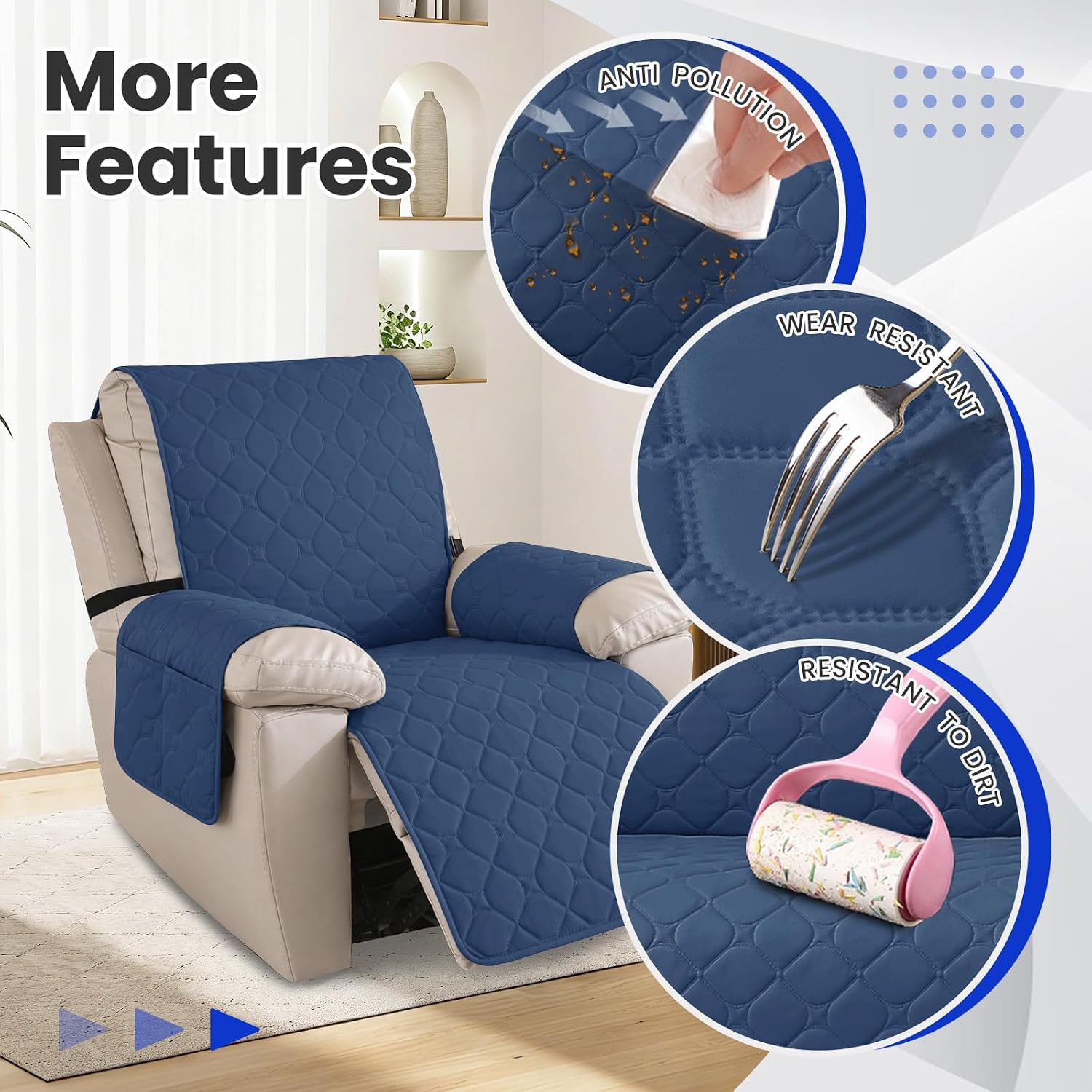 Thumbnail 5 de Ystyle Funda Sillón Relax Reclinable 1 Plaza impermeable