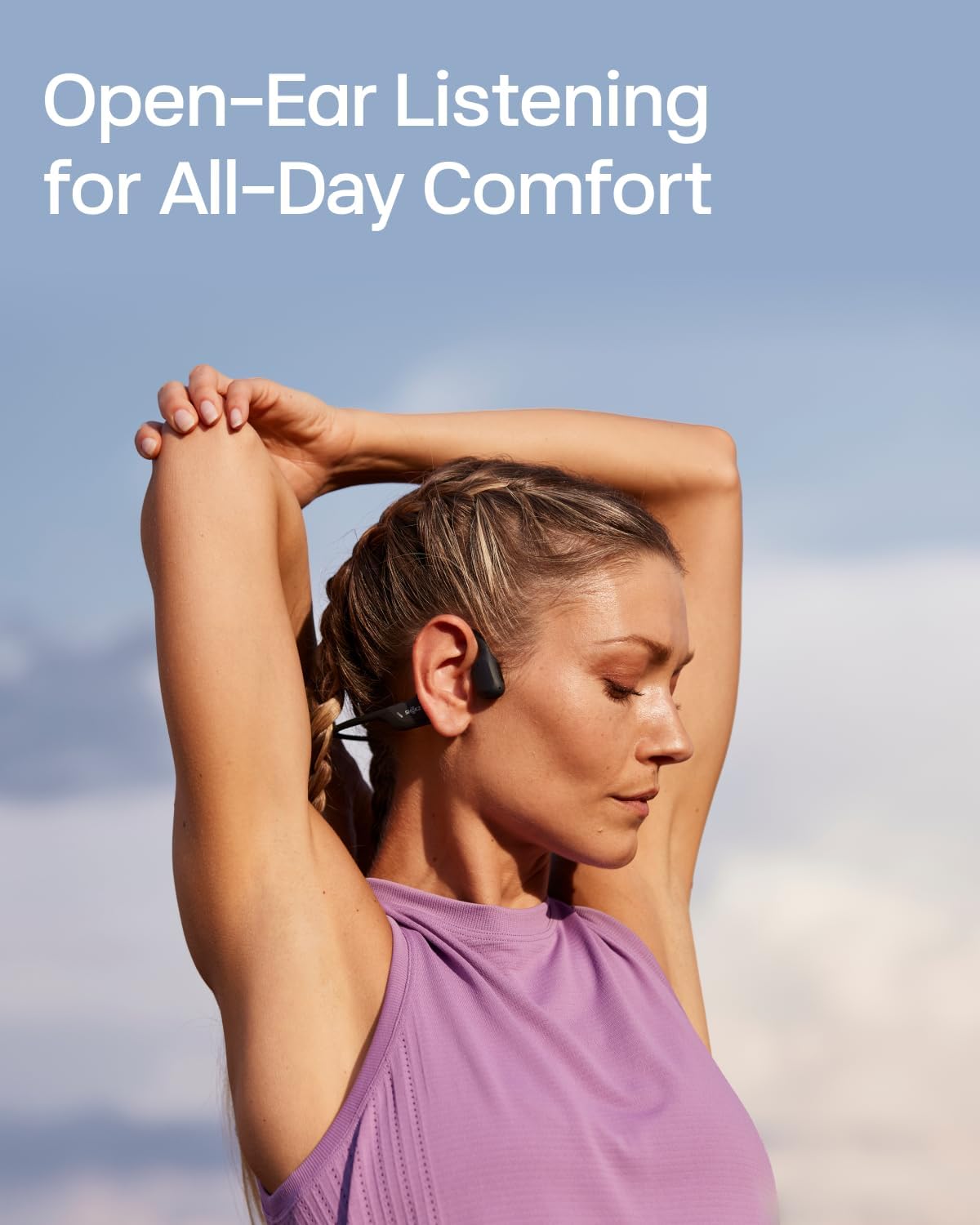 Detalle de SHOKZ Bone Conduction Headphones OpenRun Pro