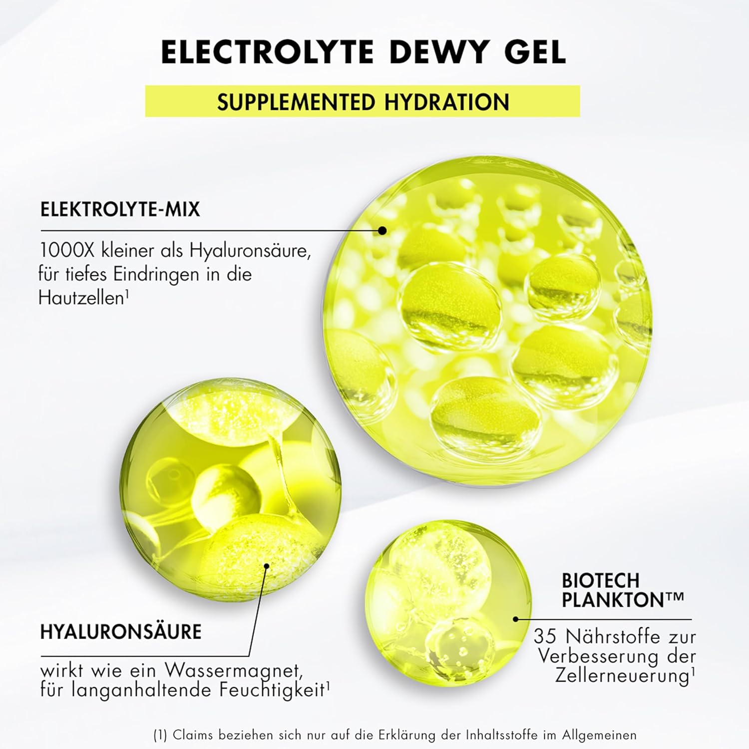 Thumbnail 5 de Biotherm Aquasource+ Electrolyte Dewy Gel 100H – Feuchtigkeit mit Frische, geeignet für alle Hauttypen