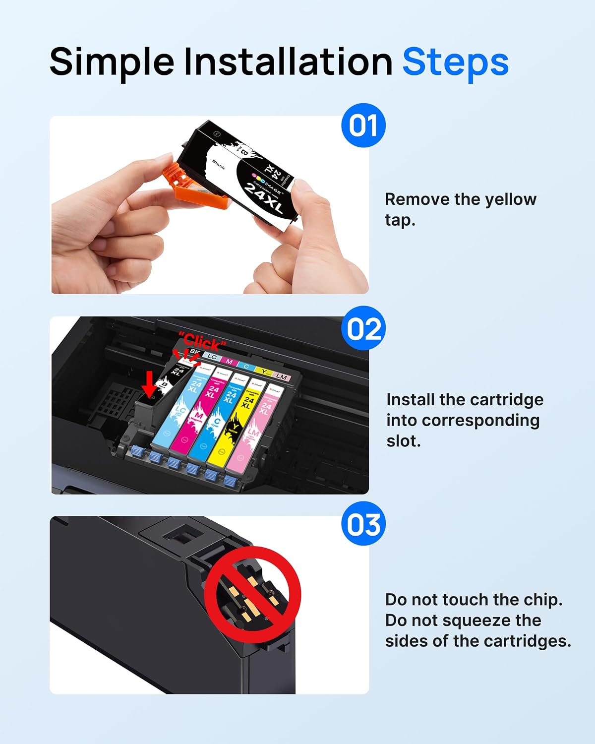 Thumbnail 6 de GPC Image 14-Pack 24XL Ink Cartridges for Epson Expression Photo Printers