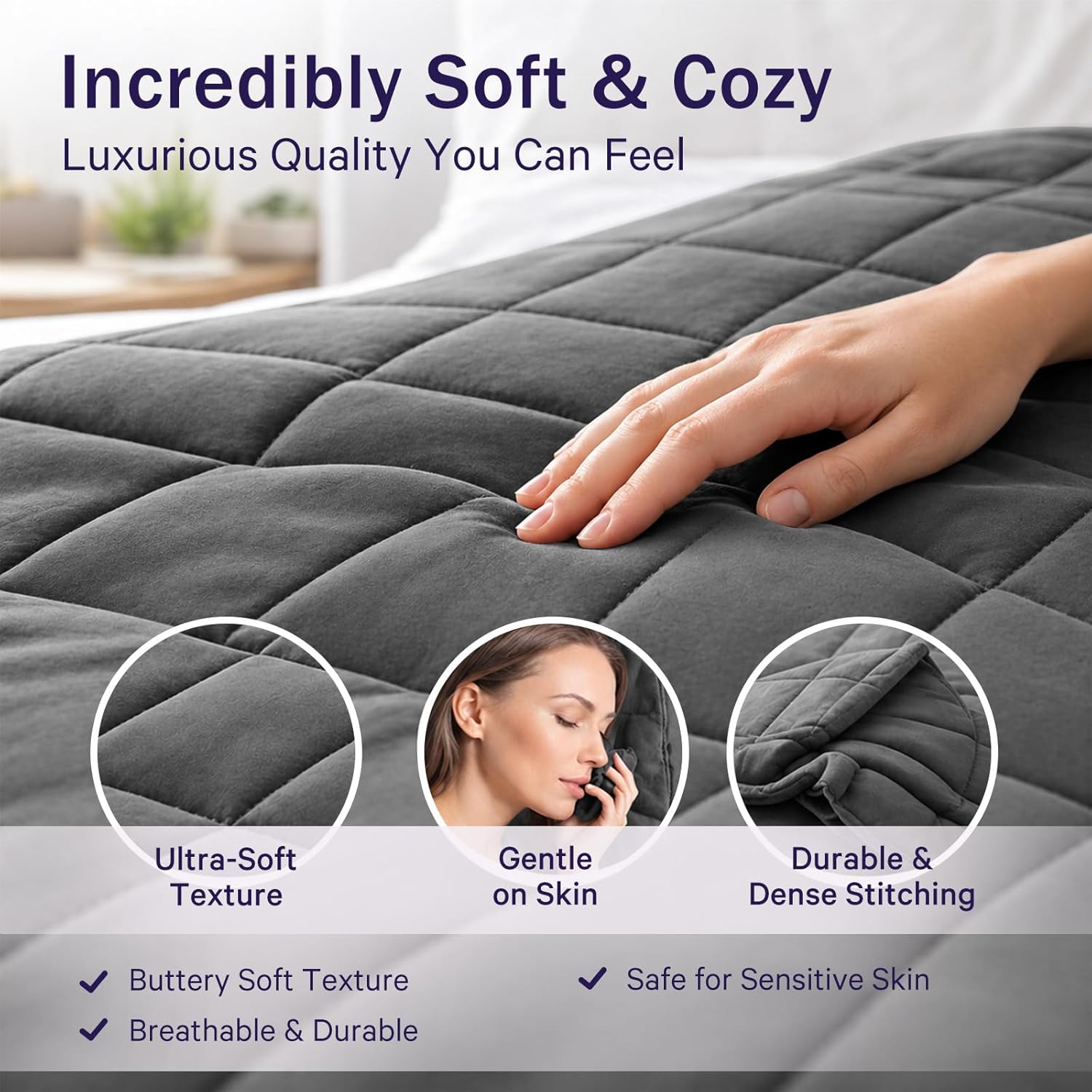 Thumbnail 6 de Weighted Blanket 20lbs Twin Size