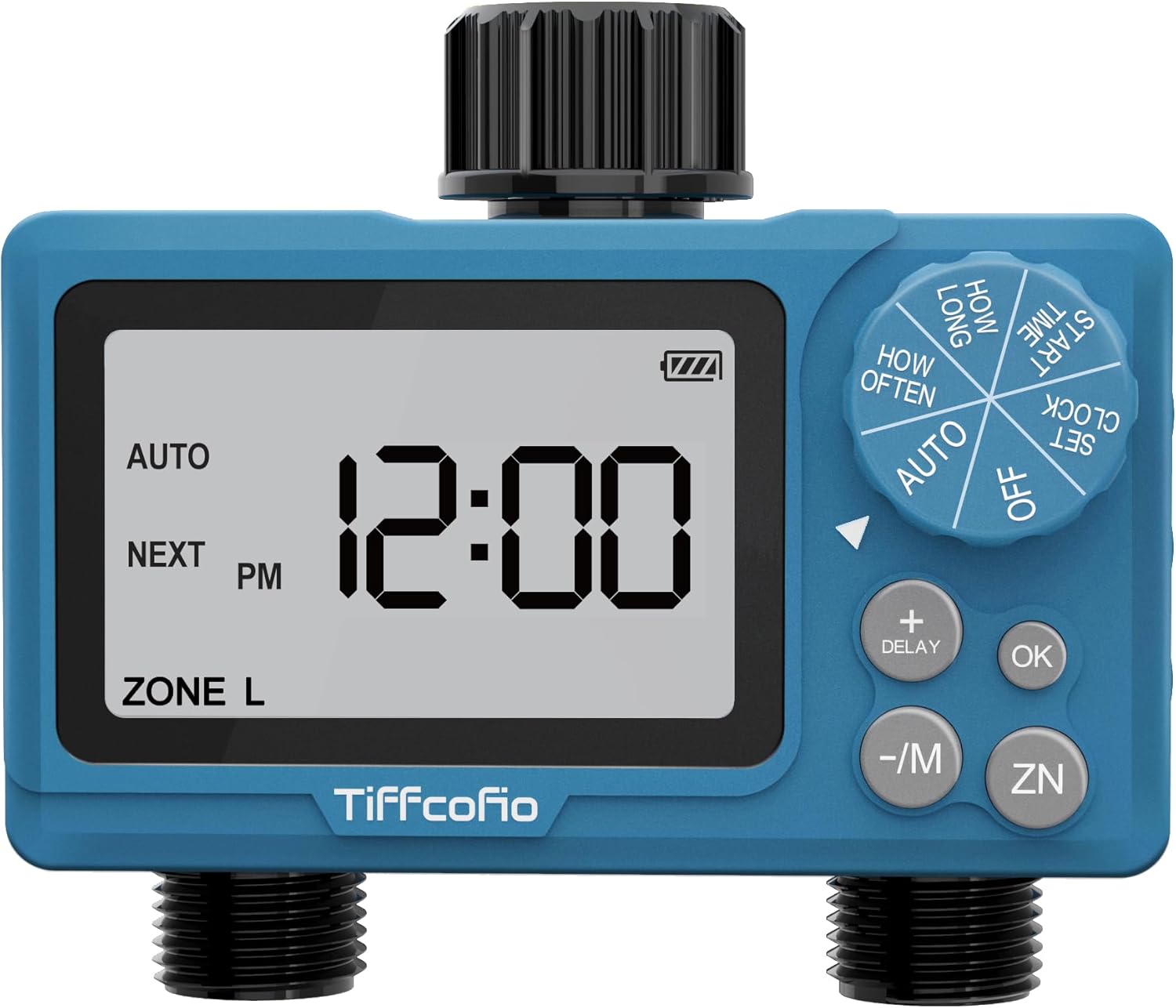 TiFFCOFiO Outdoor Sprinkler Timer 2-Outlets