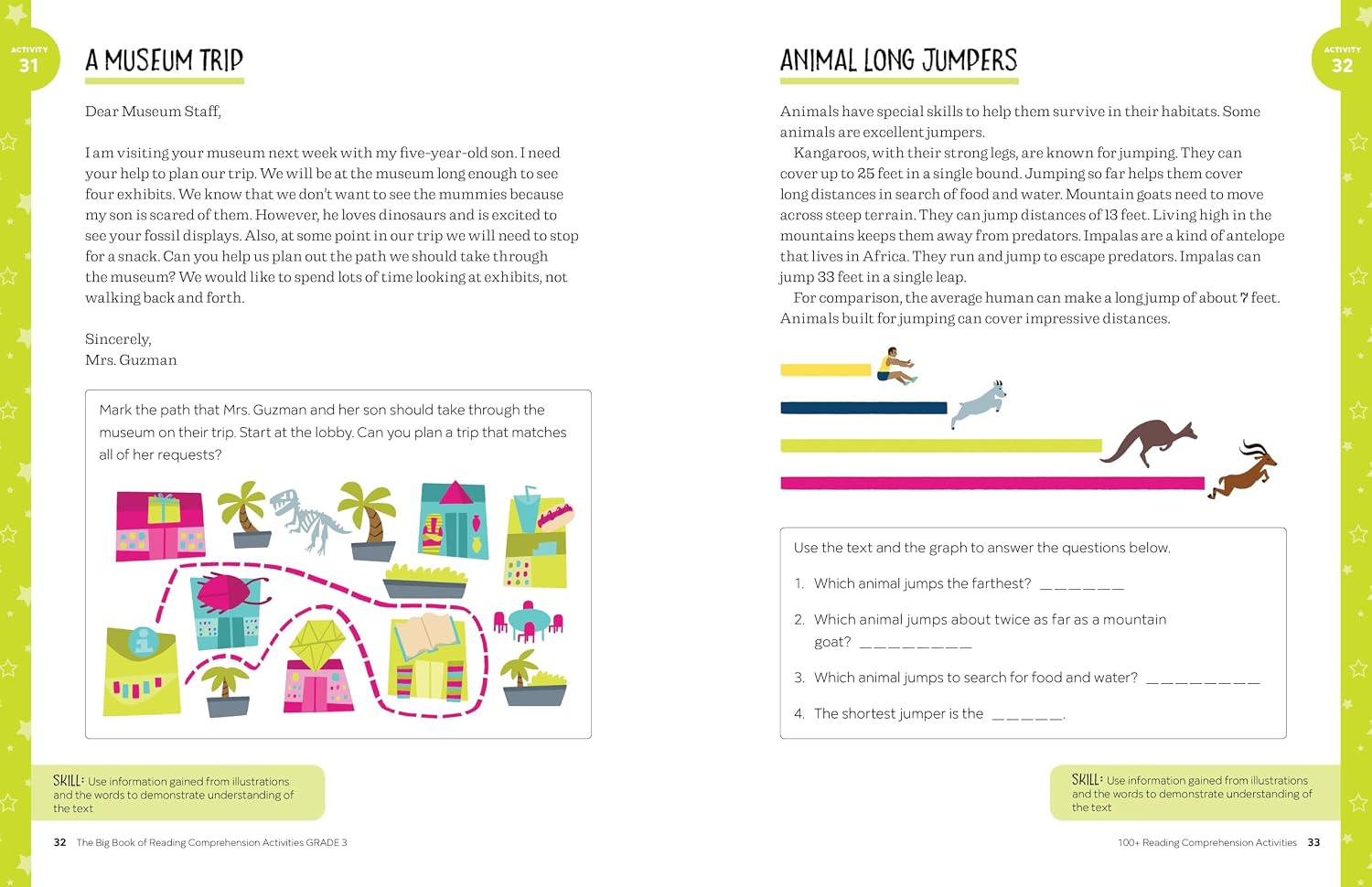 Thumbnail 3 de The Big Book of Reading Comprehension Activities, Grade 3: 100+ Activities