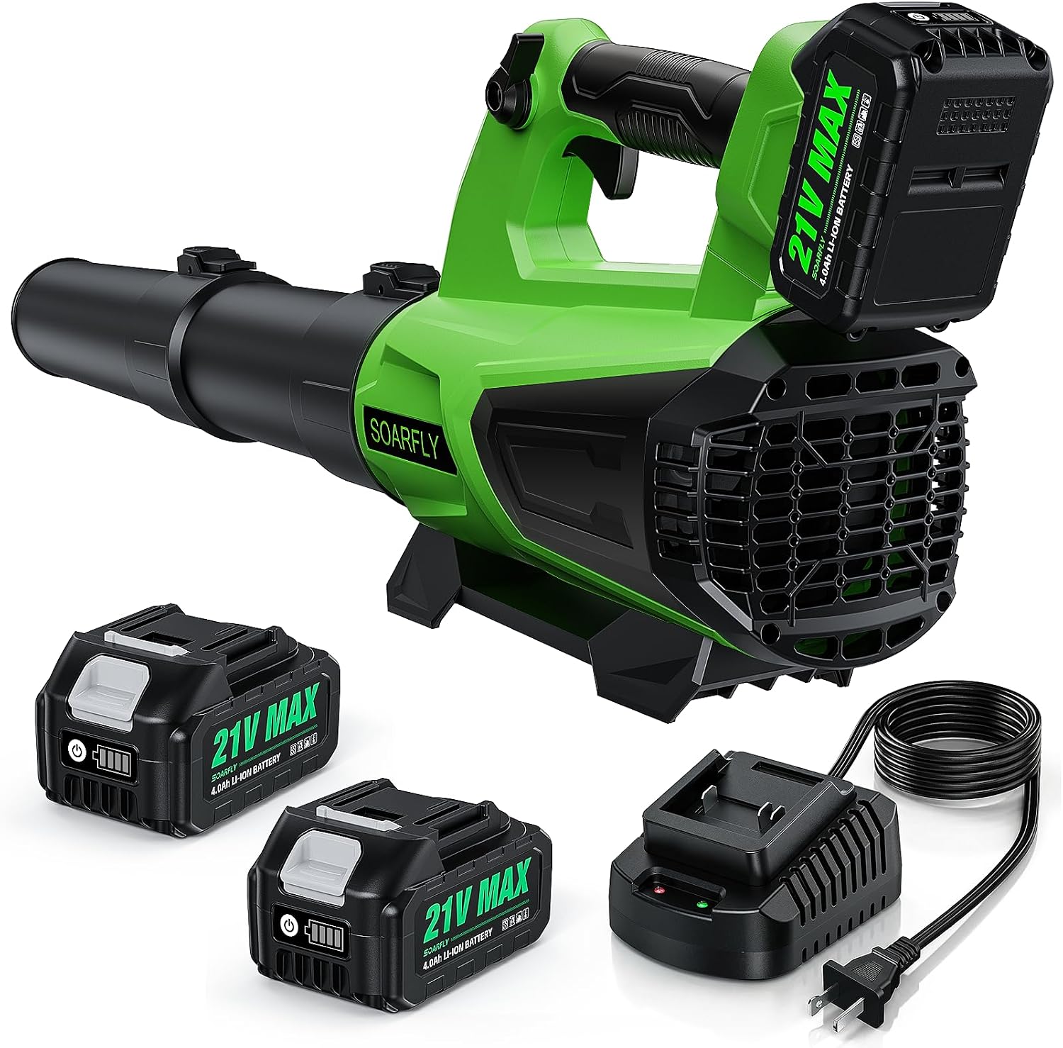 Detalle de SOARFLY Cordless Leaf Blower 580 CFM