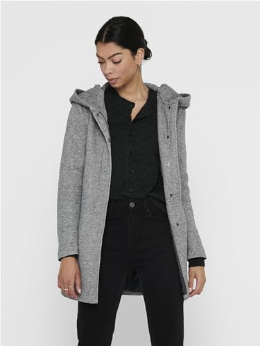 Thumbnail 1 de ONLY Coat ONLSEDONA Coat Light Grey Melange M Abrigo ligero talla M