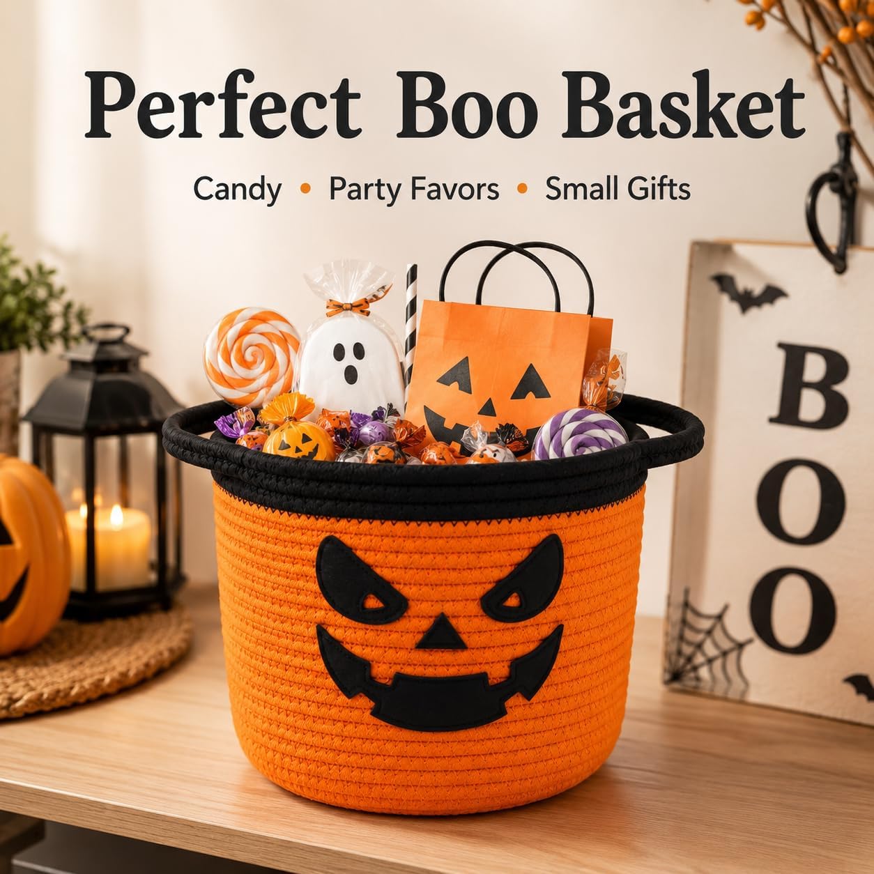 Detalle de Trick-or-Treat Basket, 8.6 L