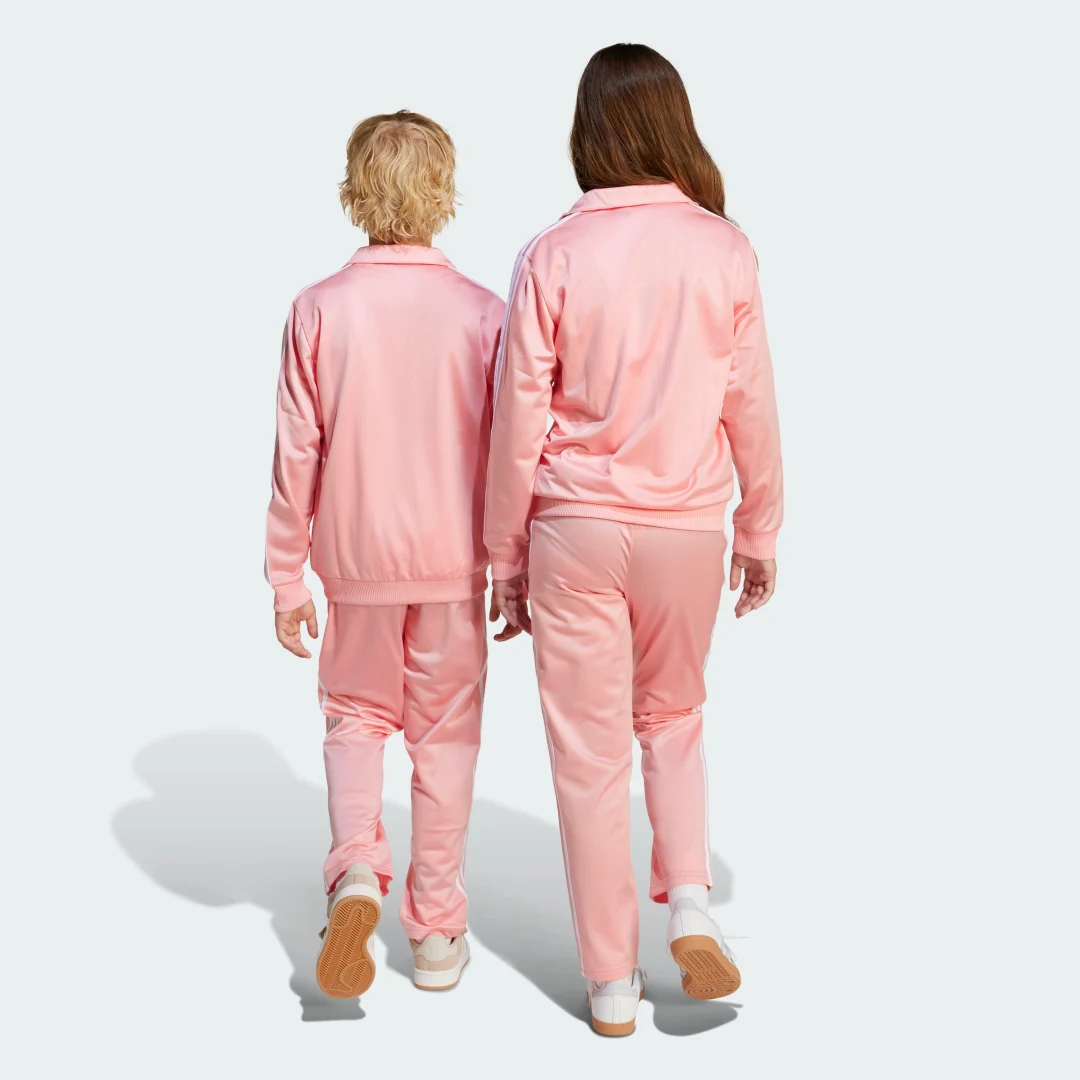 Detalle 2 de Pantalón Adicolor Firebird de Adidas – Rosa