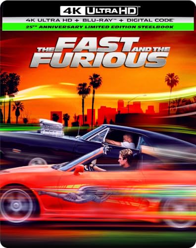 Thumbnail 2 de The Fast and the Furious: 25th Anniversary Limited Edition Steelbook (4K Ultra HD + Blu-ray + Digital)