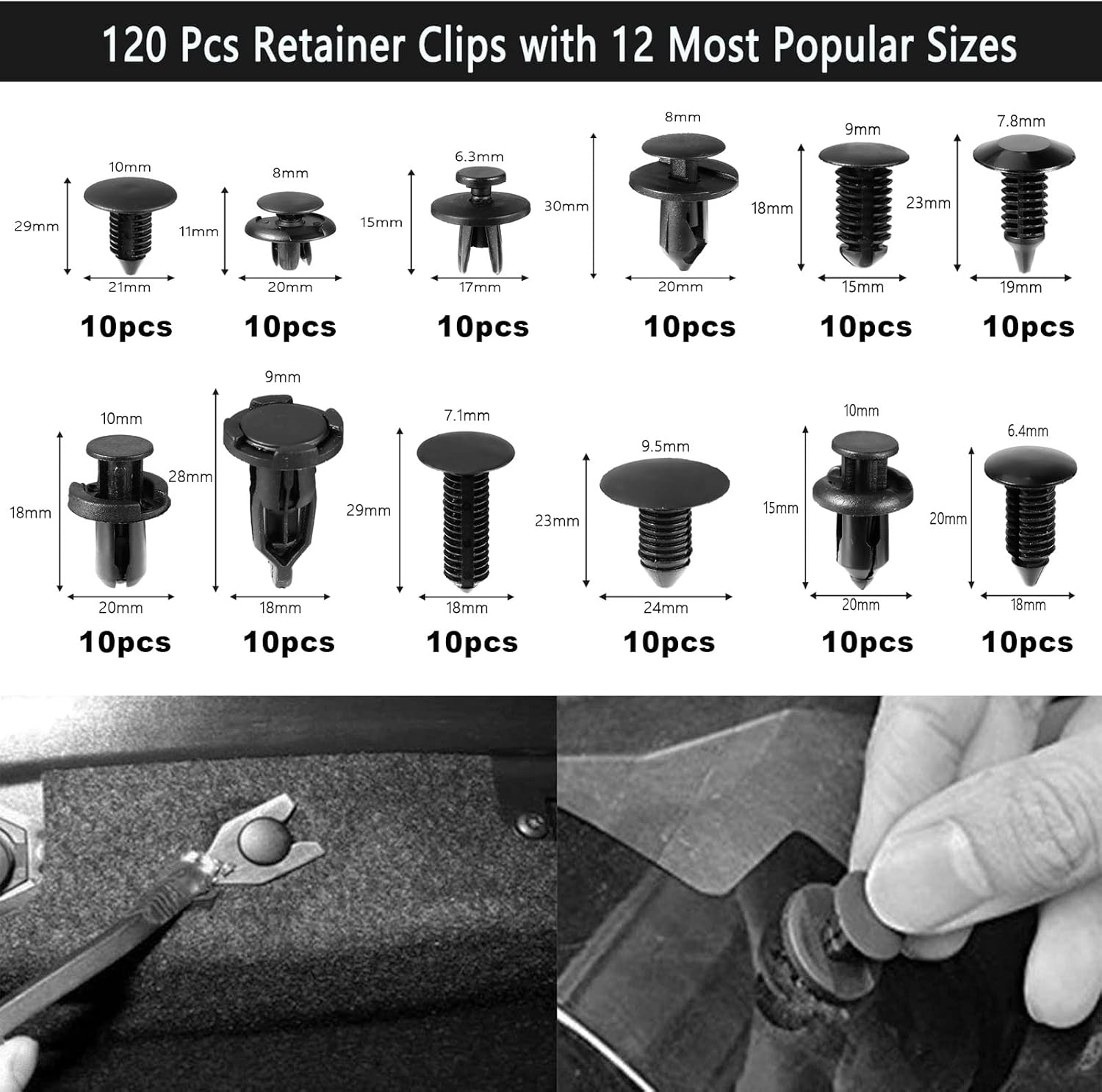 Thumbnail 5 de Uolor 268‑piece Trim Removal Tool Kit 🛠
