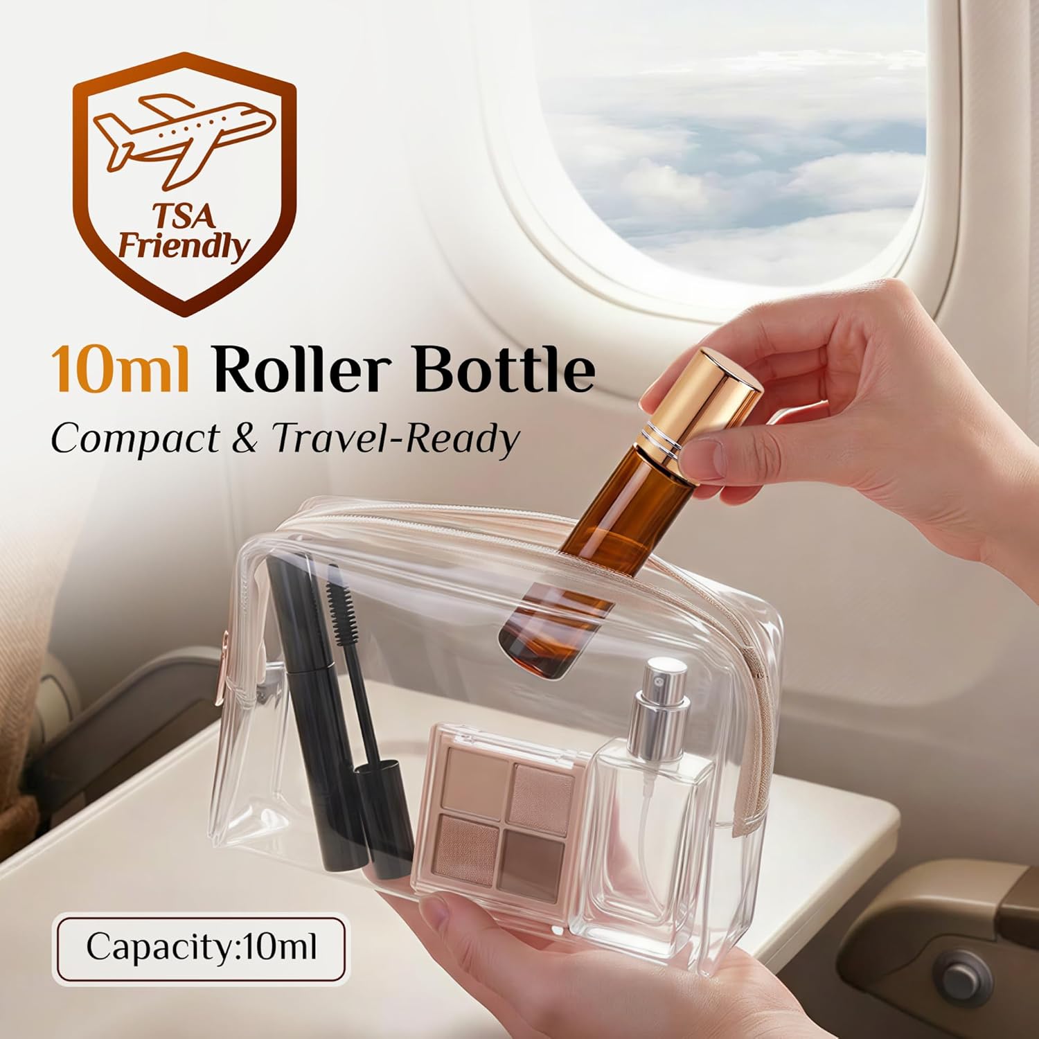 Detalle 2 de PrettyCare 10 ml Roller Bottles 12-Pack