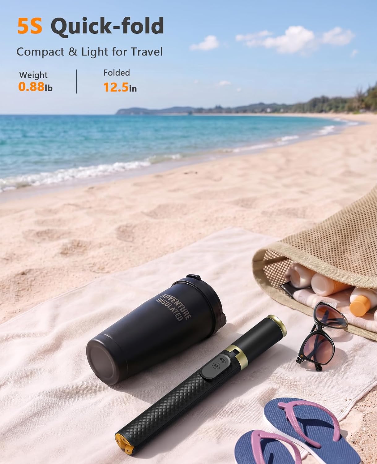 Thumbnail 5 de Vimose Phone Tripod with 62" Extendable