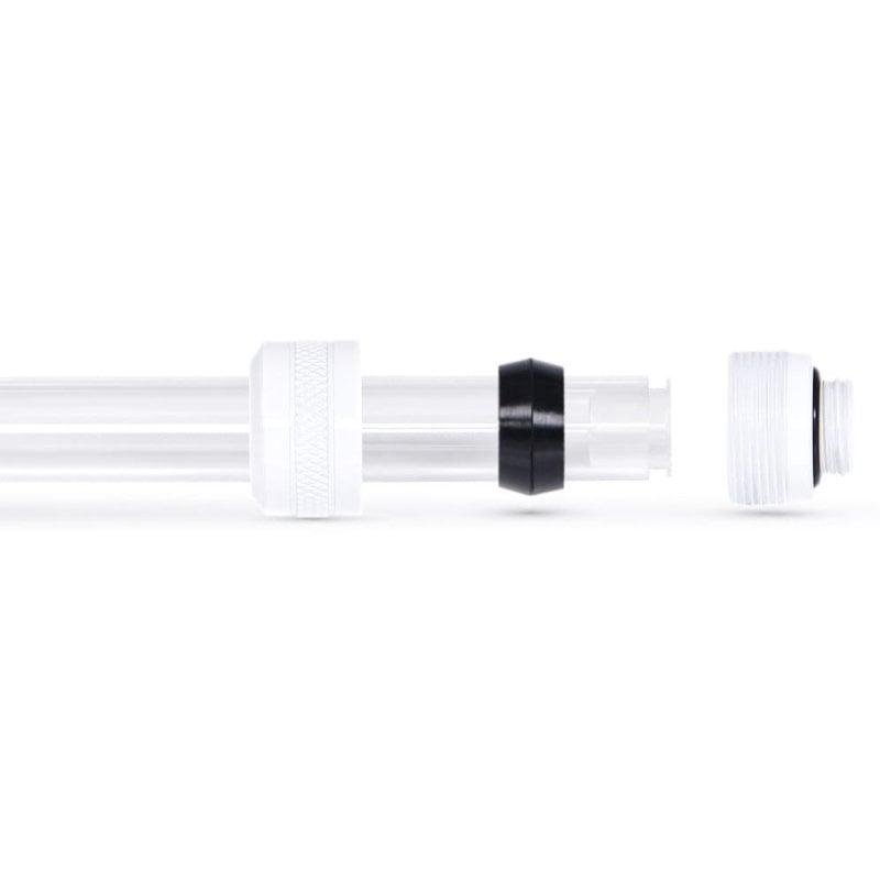 Detalle 2 de Alphacool Eiszapfen PRO 16mm HardTube Pack 6 Racores Blancos
