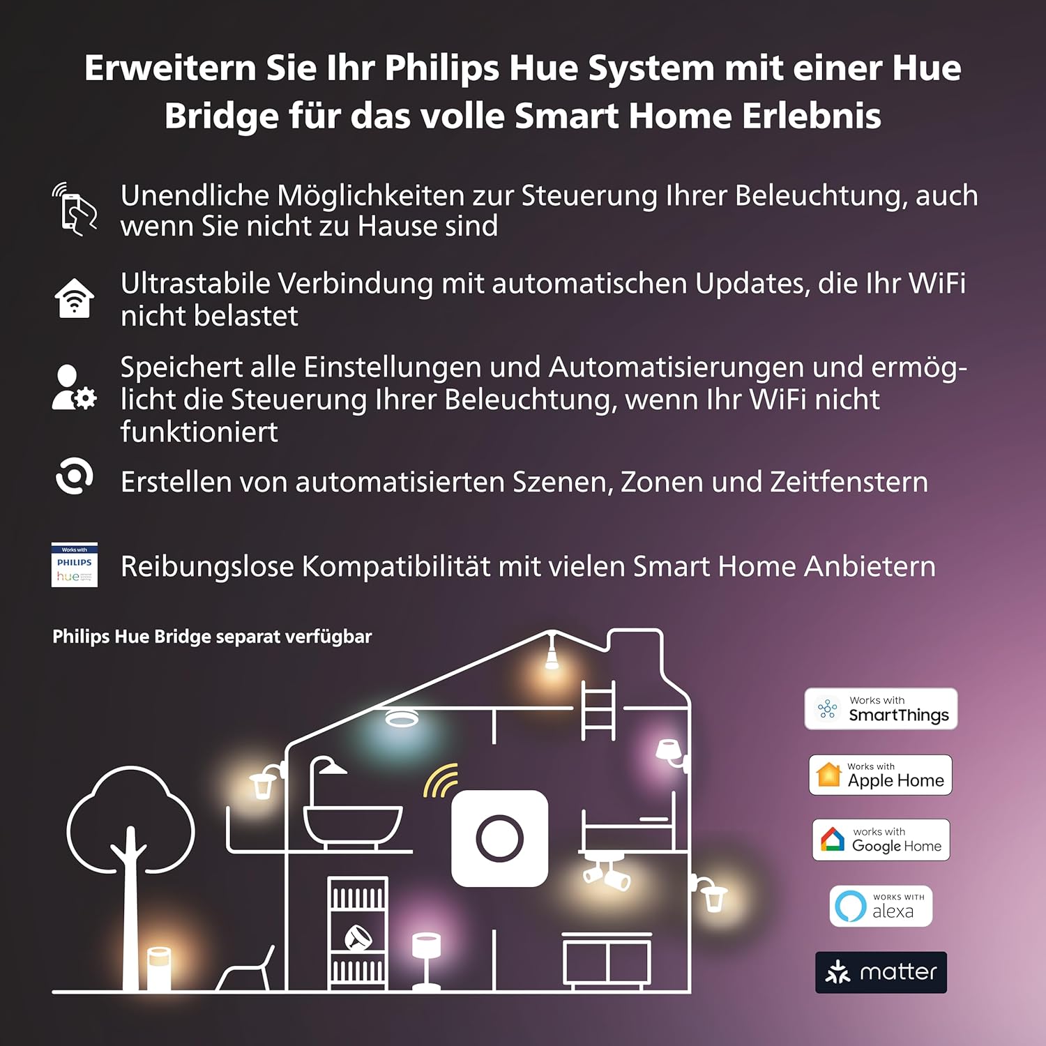 Thumbnail 5 de Philips Hue White & Color Ambiance Iris Tischleuchte „Special Edition“ Kupfer – 520 lm, dimmbar, 16 Mio. Farben, App-Steuerung