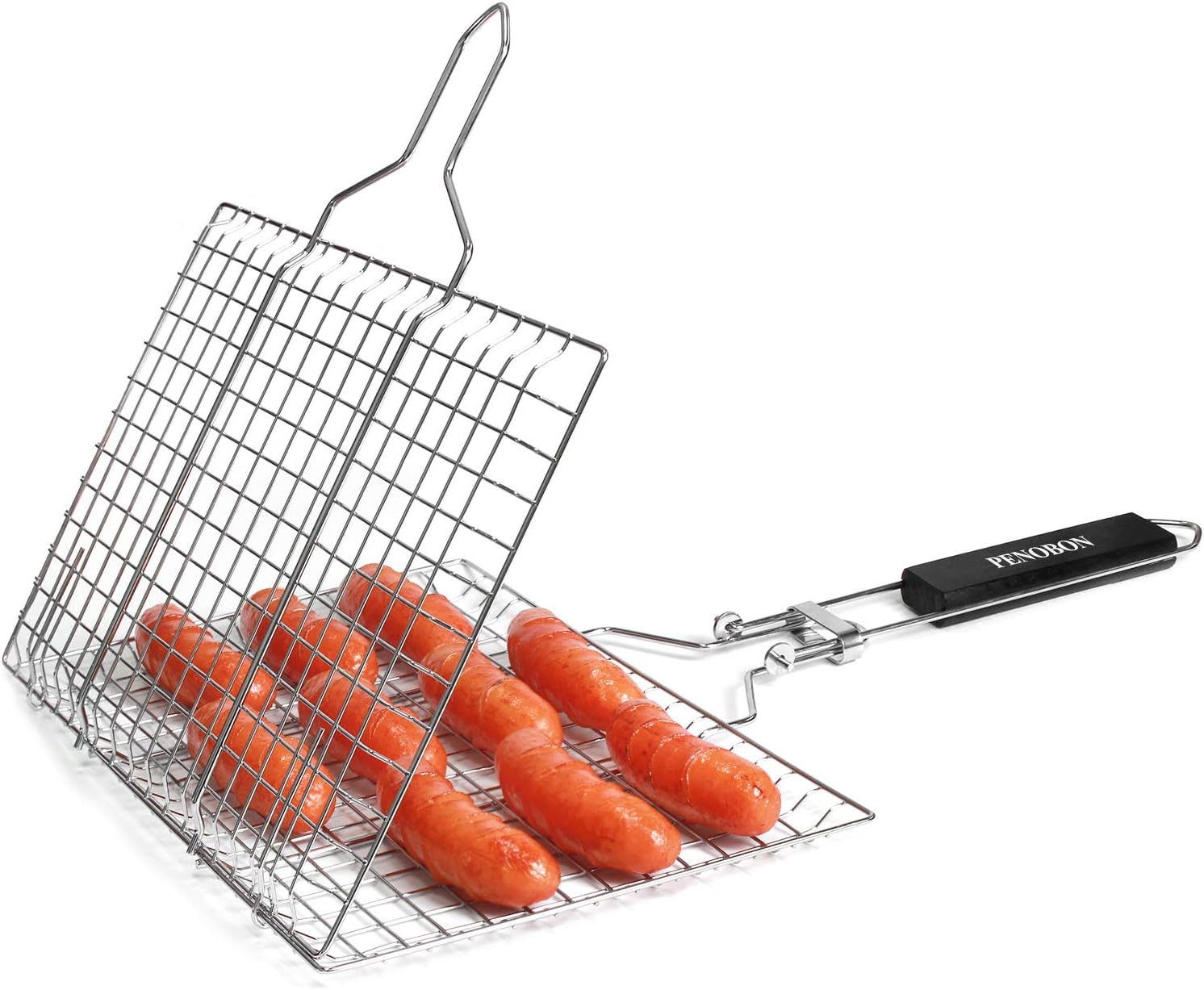 Detalle 1 de penobon Fisch-Grillkorb für 2 bis 3