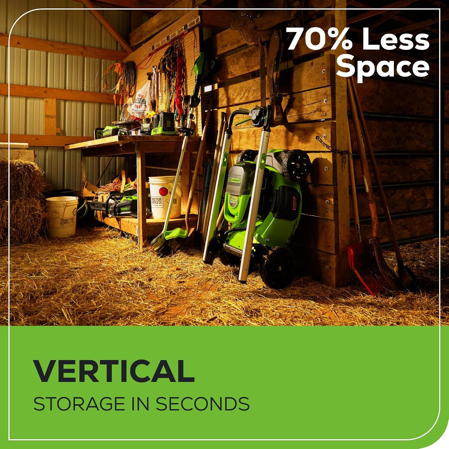 Thumbnail 6 de Greenworks Self-Propelled Lawn Mower 21in