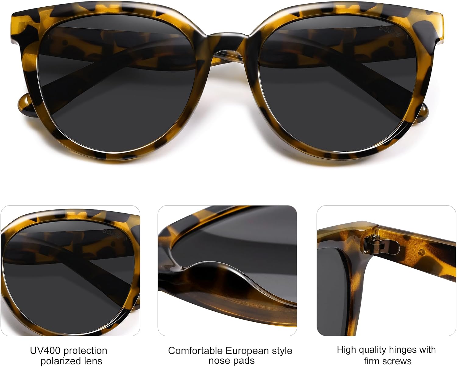 Detalle 2 de SOJOS Cat-Eye Sunglasses SJ2175
