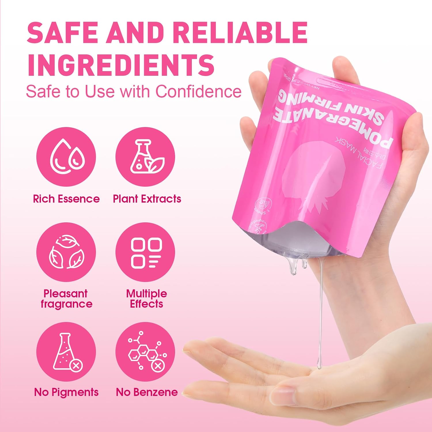 Thumbnail 4 de KONEUK 12-Pack Collagen Hydrating Sheet Face Masks Set (All Skin Types)