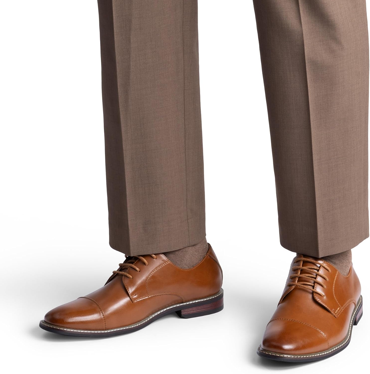 Detalle de Bruno Marc Scarpe Eleganti Derby da Uomo con Lacci – stile e comfort per ufficio e occasioni formali